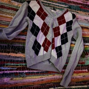 pacsun gray cardigan